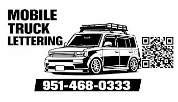 Mobile Truck Lettering